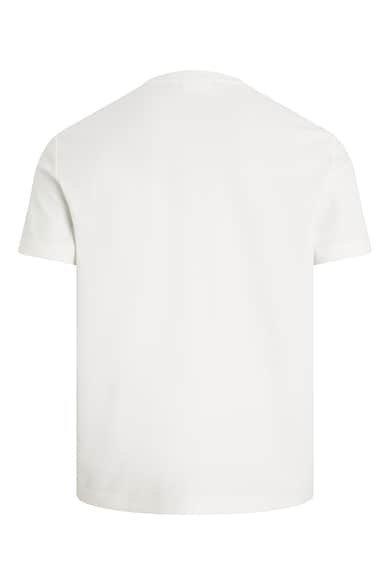 CALVIN KLEIN Памучна тениска с овално деколте Мъже