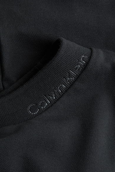 CALVIN KLEIN Tricou cu decolteu la baza gatului si aplicatie logo discreta Barbati