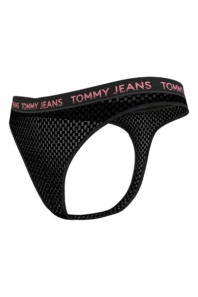 Tommy Hilfiger Logós derekú hálós tanga szett - 3 db női