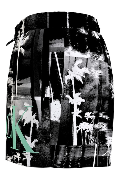 CALVIN KLEIN Плувни шорти с лого и връзки Мъже