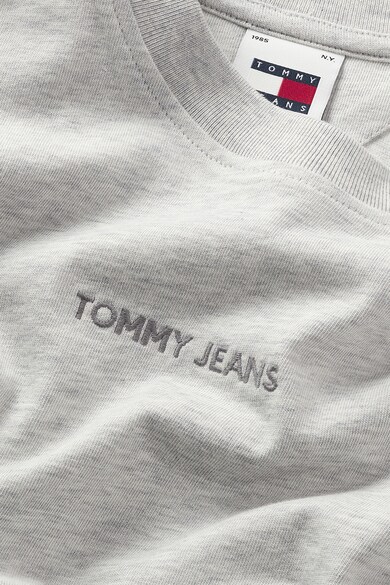 Tommy Jeans Pamutpóló hímzett logóval női