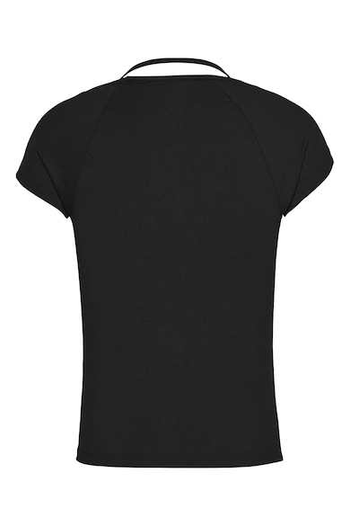 Tommy Jeans Szűk fazonú póló logós foltrátéttel női