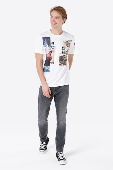 COLIN'S Памучна тениска с фото щампа Мъже