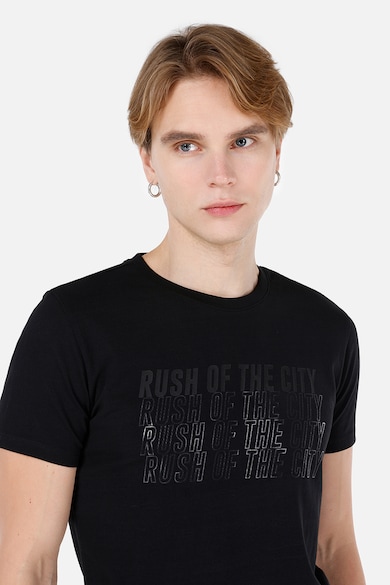 COLIN'S Тениска с памук с надписи Мъже
