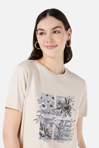 COLIN'S Tricou de bumbac si modal cu imprimeu Femei