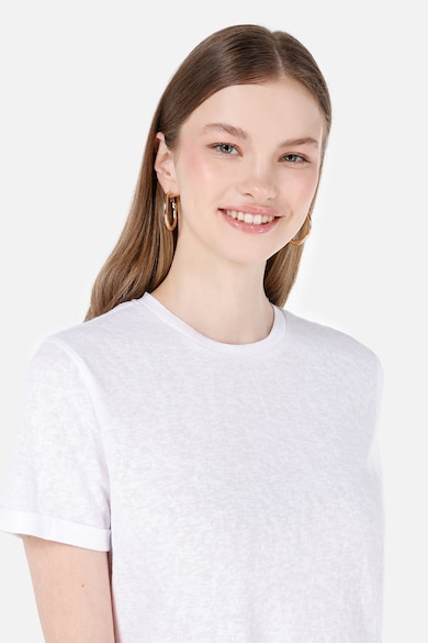 COLIN'S Egyszínű pamuttartalmú póló női