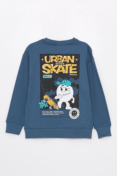 LC WAIKIKI Суитшърт от памук с щампа с Urban Skate Момчета