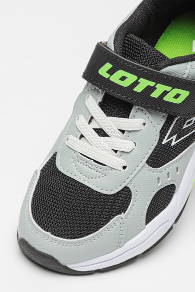 Lotto Pantofi sport cu inchidere velcro si insertii din plasa Lexi Baieti