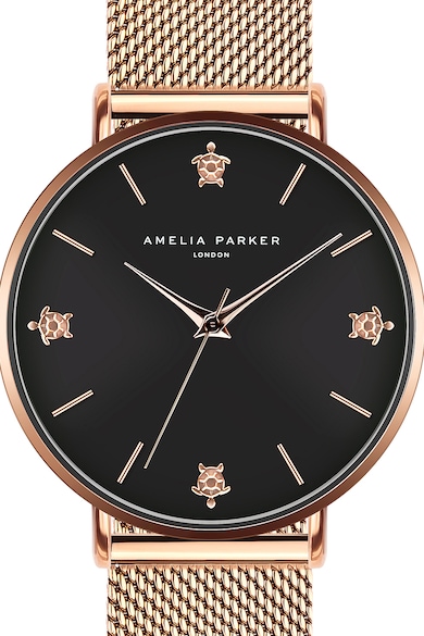 Amelia Parker Аналогов часовник с мрежеста верижка Жени