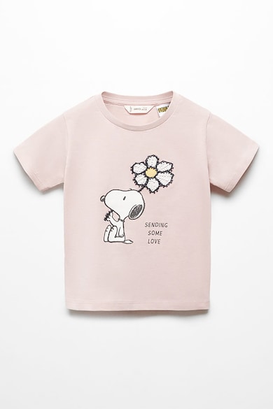 Mango Snoopy mintás póló Lány