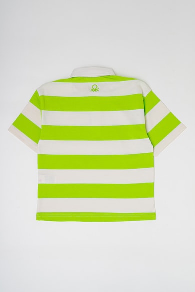 United Colors of Benetton Galléros póló csíkos mintával Fiú