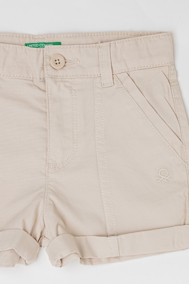 United Colors of Benetton Памучен къс панталон с джобове Момчета