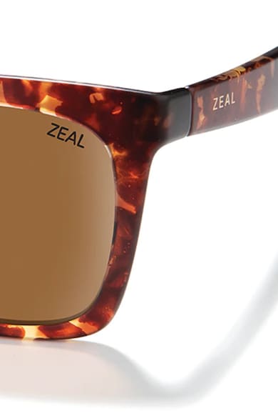 ZEAL Teknőcmintás szögletes polarizált napszemüveg női