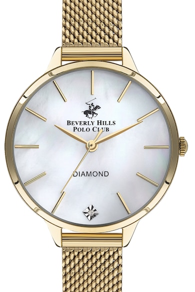 Beverly Hills Polo Club Ceas quartz cu un cadran mother of pearl Femei