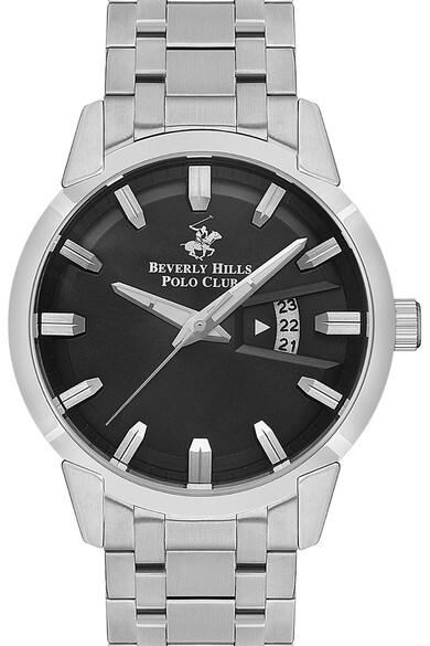 Beverly Hills Polo Club Овален часовник от неръждаема стомана Мъже
