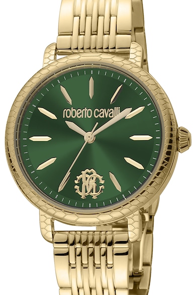 Roberto Cavalli Часовник от неръждаема стомана с кварц Жени