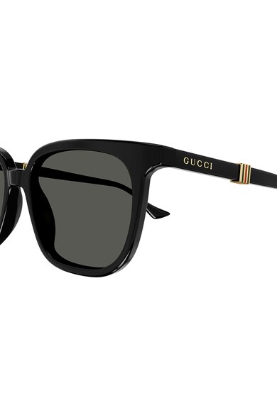 Gucci Ochelari de soare patrati cu lentile uni Barbati