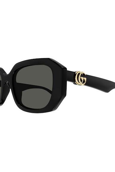 Gucci Шестоъгълни слънчеви очила с лого Жени