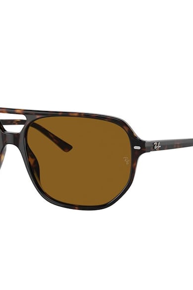 Ray-Ban Унисекс овални слънчеви очила с плътен цвят Мъже