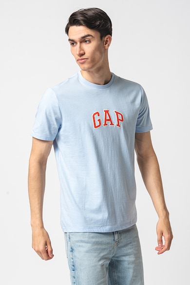 GAP Tricou de bumbac cu logo brodat Barbati