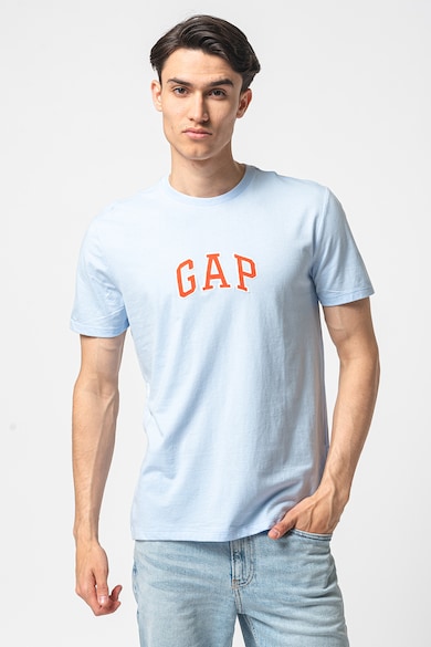 GAP Tricou de bumbac cu logo brodat Barbati