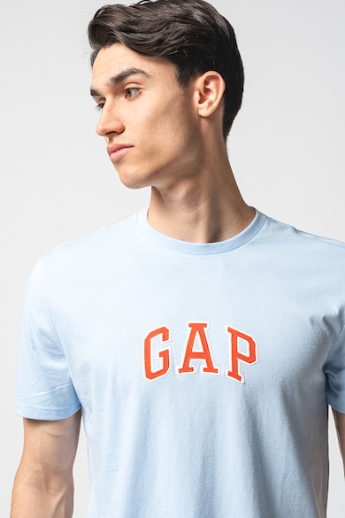 GAP Tricou de bumbac cu logo brodat Barbati