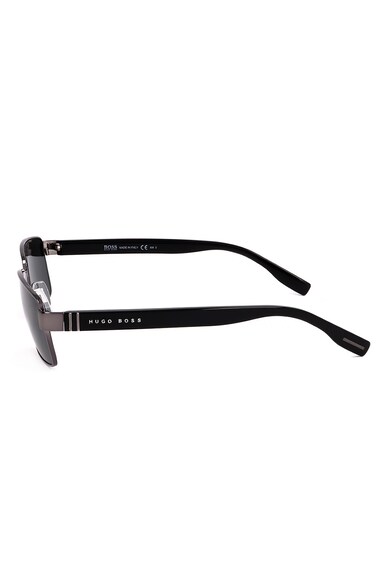 BOSS Прабоъгълни слънчеви очила от неръждаема стомана Мъже