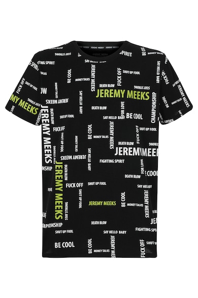 Jeremy Meeks Logómintás organikuspamut póló férfi