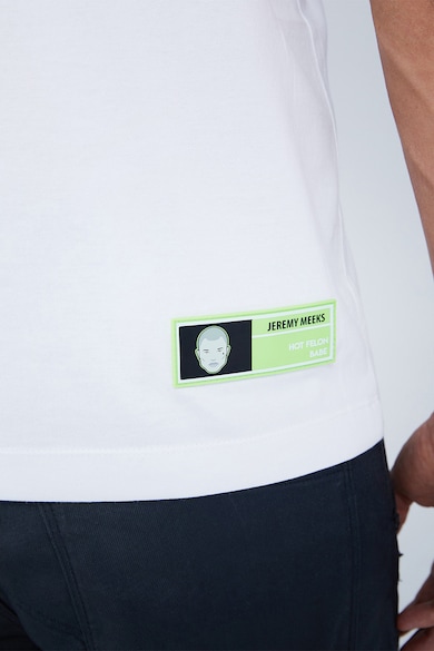 Jeremy Meeks Organikuspamut póló férfi