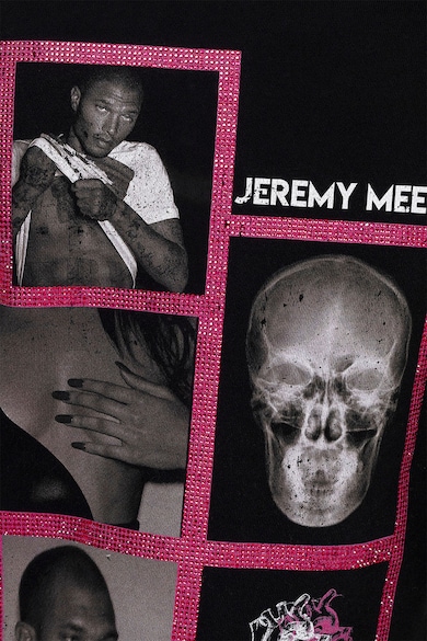 Jeremy Meeks Худи от органичен памук с щампа Жени