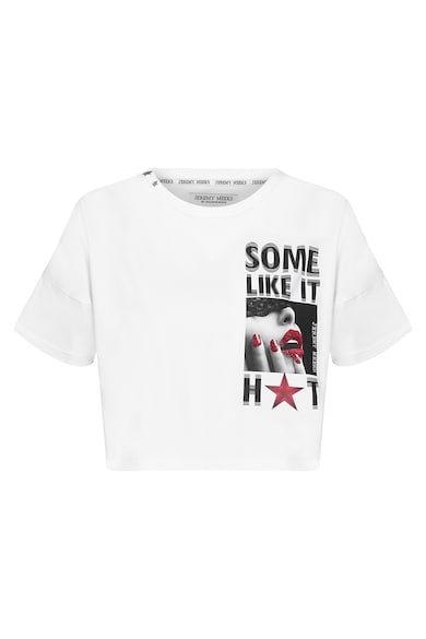 Jeremy Meeks Къса тениска с овално деколте Жени