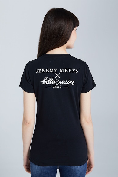Jeremy Meeks Тениска с органичен памук с фигурална шарка Жени