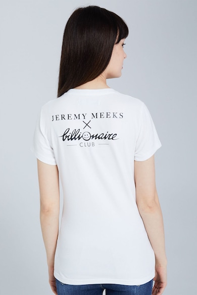 Jeremy Meeks Mintás organikuspamut tartalmú póló női