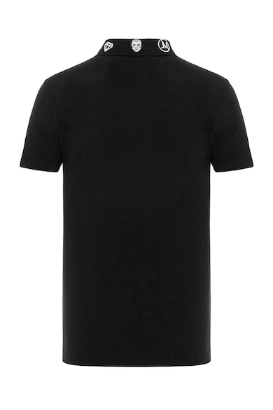 Jeremy Meeks Тениска от органичен памук с яка Мъже