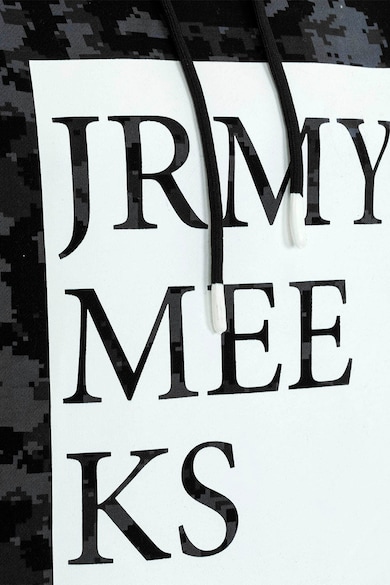 Jeremy Meeks Худи от органичен памук с лого и принт Мъже
