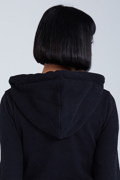 Jeremy Meeks Organikuspamut kapucnis pulóver feliratos mintával női