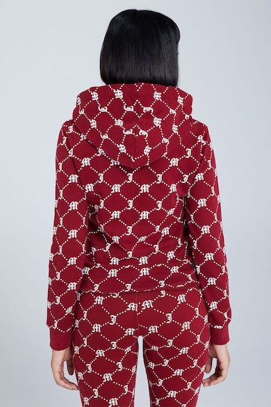 Jeremy Meeks Organikuspamut kapucnis pulóver logómintával női