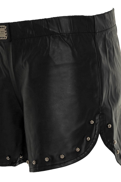 Jeremy Meeks Műbőr rövidnadrág szegecsekkel női