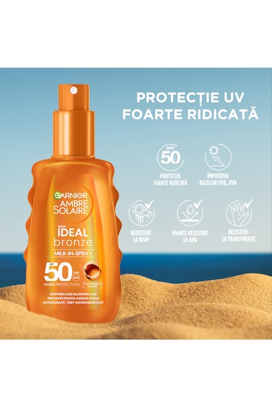 Garnier Spray  Ambre Solaire Ideal Bronze intensificator SPF 50 150 ml Femei