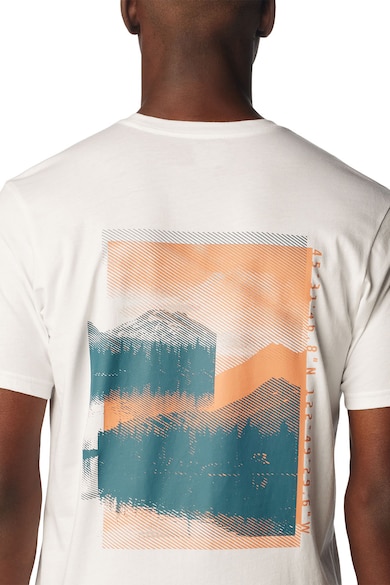 Columbia Памучна тениска Rapid Ridge с принт Мъже