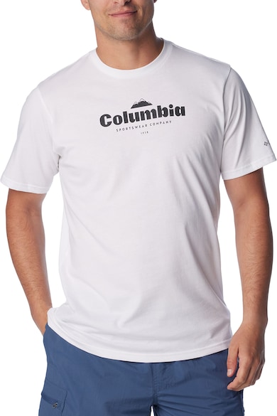 Columbia Logómintás organikuspamut póló férfi