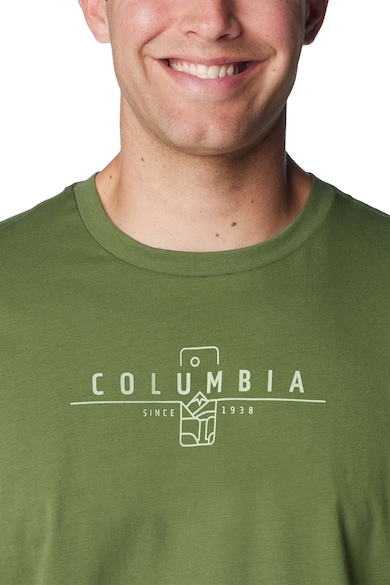 Columbia Tricou de bumbac organic cu logo Barbati