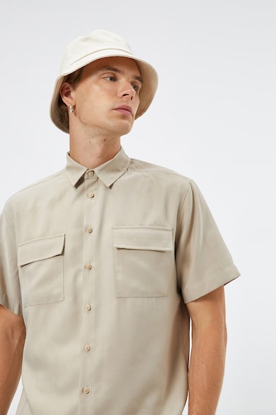 KOTON Риза с джобове с капаче Мъже