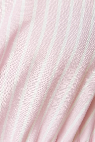 KOTON Раирано горнище на пижама с квадратно деколте Жени