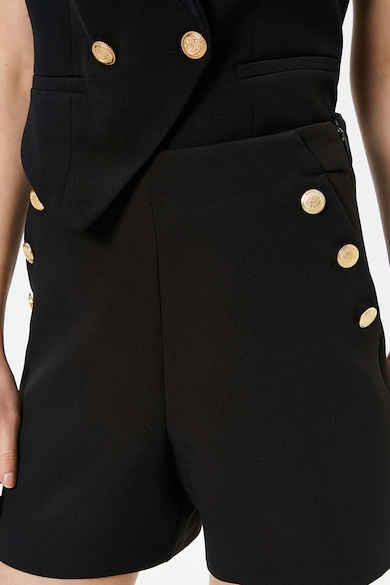 KOTON Къса пола-панталон с декоративни копчета Жени