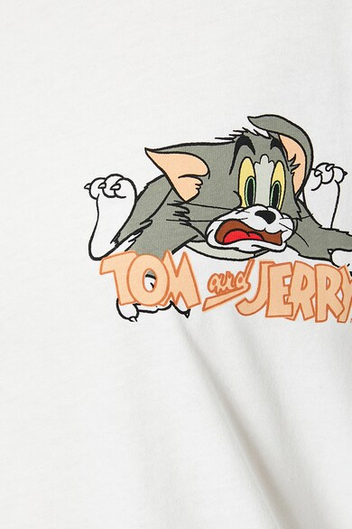 KOTON Pamutpóló Tom és Jerry mintával női