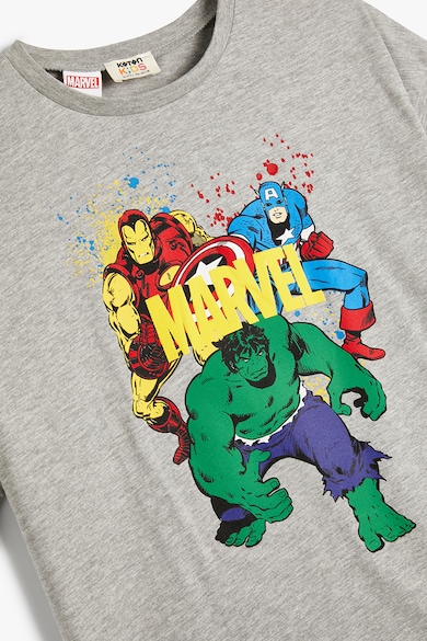KOTON Тениска с шарка на Marvel Момчета