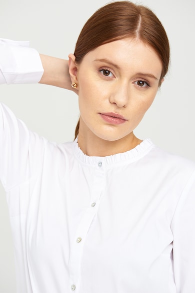 GreenPoint Egyszínű pamuttartalmú ing női