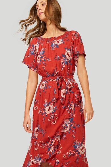 GreenPoint Rochie midi cu imprimeu floral Femei