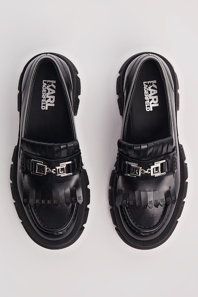 Karl Lagerfeld Pantofi loafer de piele Precinct Femei
